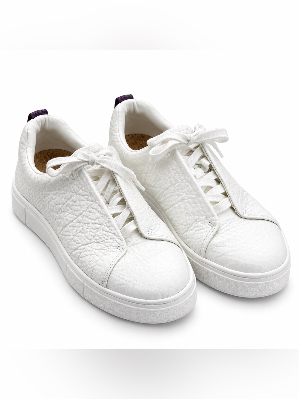 Eytys Doja White Leather Sneakers EU 40 Women 9 Men 7.5 Box Dust Bag